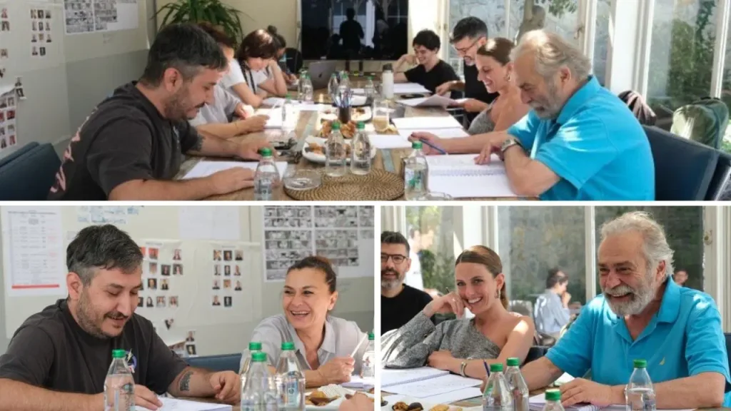 Haluk Bilginer ve Feyyaz Yiğit Okuma Provasında Buluştu